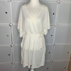 H&M Cream Cover Up Dress Size Small